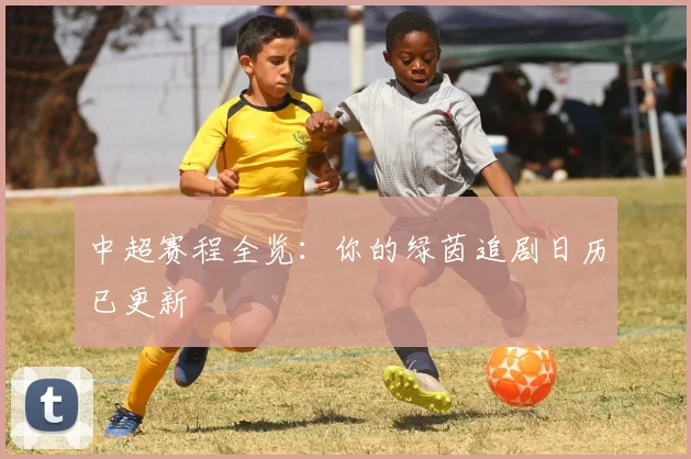 中超赛程全览：你的绿茵追剧日历已更新